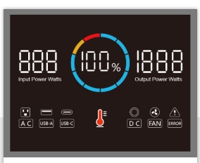 蓄電池〈PGJ7000WPRO〉モニター